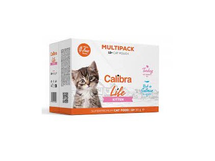 Calibra Cat Life kapsa Kitten Multipack 12x85g