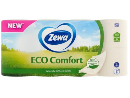 Zewa toaletní papír 8ks 3V Eco Comfort