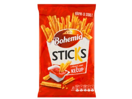 Bohemia sticks kečup 70g