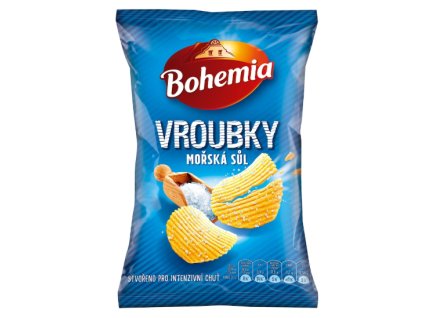 Bohemia vroubkované mořská sůl 65g