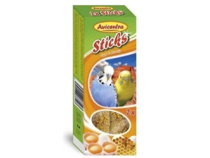 Avicentra tyčinky andulka - vejce+med 2ks