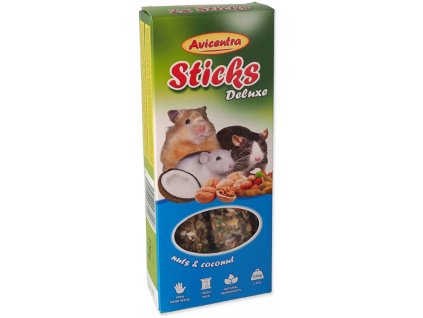 Avicentra tyčinky malý hlodavec - ořech+kokos 2ks