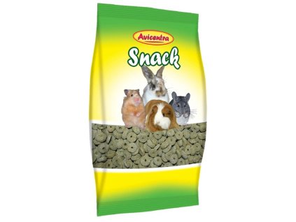 Avicentra kroužky s vojtěškou pro hlodavce 250g