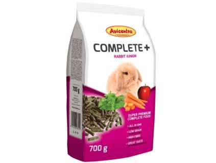 Avicentra COMPLETE+ králík junior 700g
