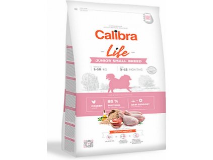 Calibra Dog Life Junior Small Breed Chicken 1,5kg