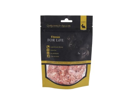 ffl dog cat treat rabbit mini rings 70g h L