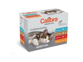 calibra cat kapsa premium adult multipack 12x100g