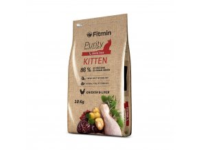 Fitmin Purity Kitten kompletní krmivo pro koťata 10 kg