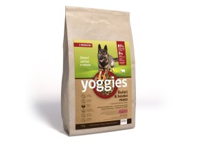 5kg Yoggies Kuřecí&hovězí maso, granule lisované za studena s probiotiky