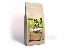 Granule Yoggies 15kg, JEHNĚČÍ + BÍLÁ RYBA, granule lisované za studena