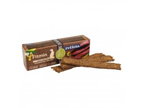 Fitmin Purity Snax Stripes zvěřinová pochoutka pro psy 35 g