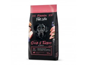 new fitmin dog for life duck turkey 12 kg h L