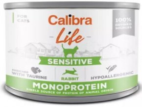 calibra cat life konz.sensitive rabbit 200g