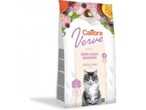 Calibra Cat Verve GF Indoor&Weight Chicken 3,5kg