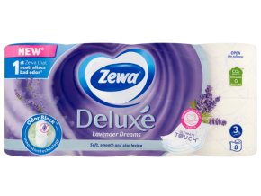 Zewa Deluxe toaletní papír 8ks 3v lavender dreams