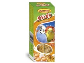 Avicentra tyčinky andulka - vejce+med 2ks