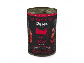 ffl cat tin adult beef 400g h L