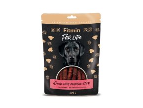 Fitmin For Life Kachní maso na bůvolí tyčince pochoutka pro psy 200 g