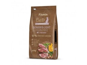 Fitmin Purity Senior & Light Lamb Grain Free kompletní krmivo pro psy 2 kg