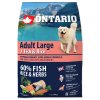 ONTARIO Dog Adult Large Fish & Rice (2,25kg)