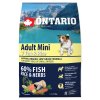 ONTARIO Dog Adult Mini Fish & Rice (2,25kg)