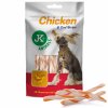 44963 jk superpremium meat snack dog 100 chicken cod strips 80 g 1