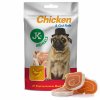 44964 jk superpremium meat snack dog 100 chicken cod rolls 80 g 1