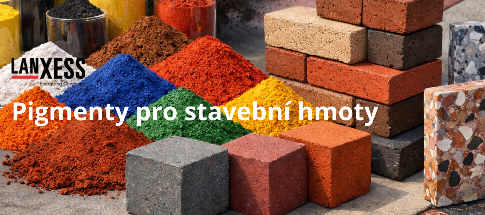 LANXESS Pigmenty pro stavební hmoty