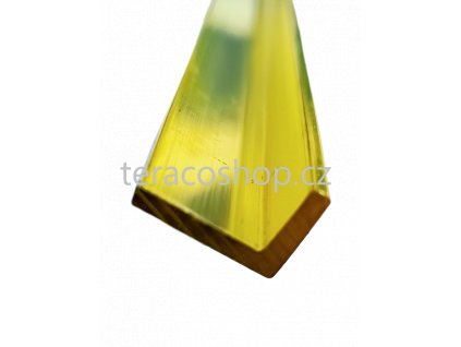 Mosazny profil L  15 x 10 x 2 x 3000 mm