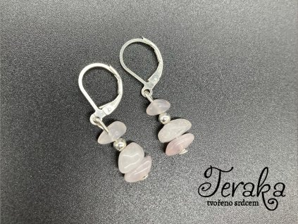 Náušnice z minerálů101 6