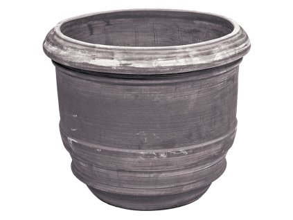 Terakotový květináč - Vaso a barille liscio etrusca 40