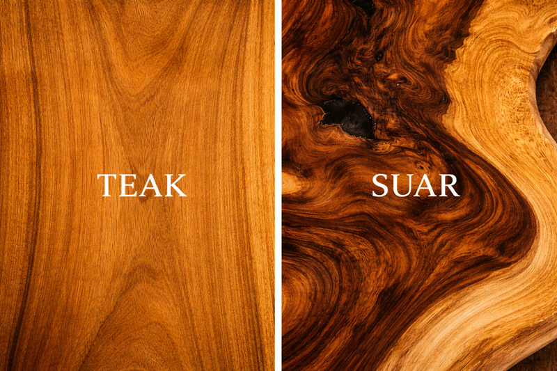 Teak a suar: proč tyto dřeviny nejsou „jen nábytek“, ale investice do atmosféry