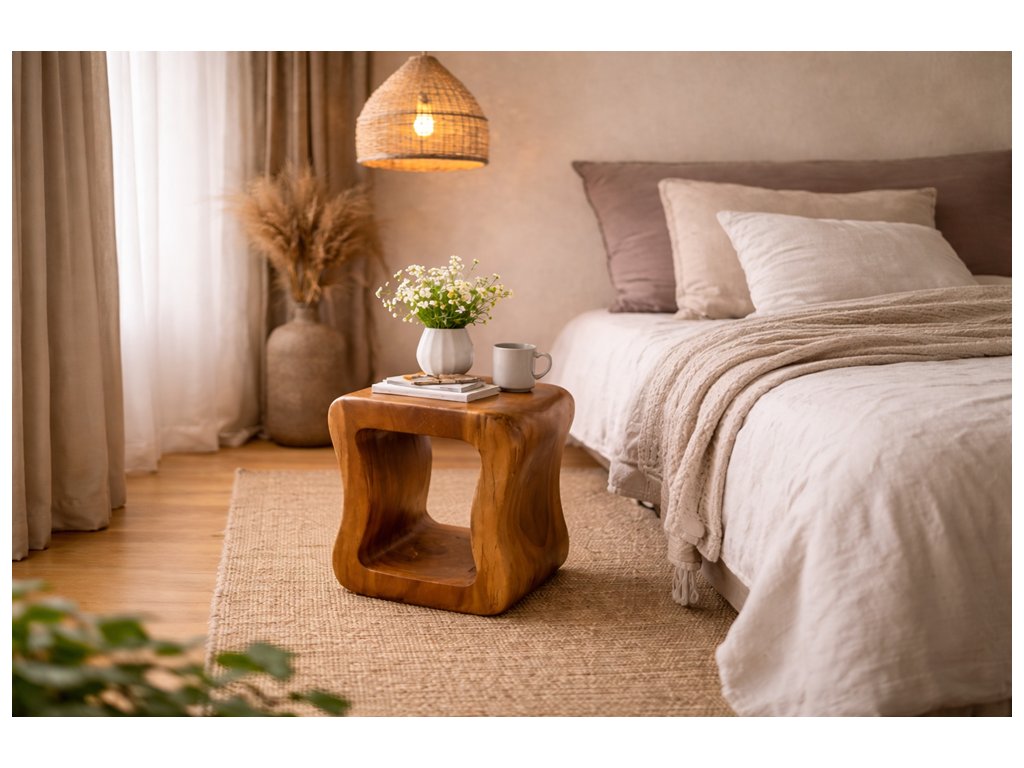 Stolek z teakového dřeva Riau