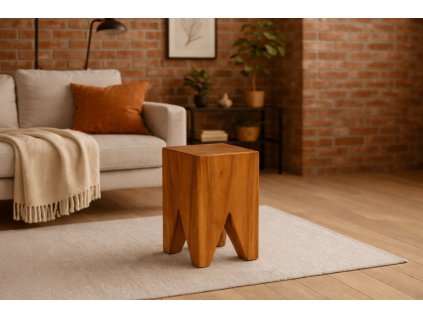 Stolek z teakového dřeva Pare