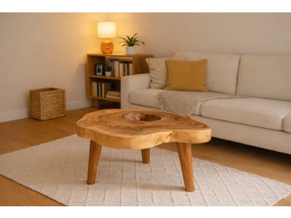 Stolek z teakového dřeva Curug