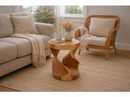 Stolek z teakového dřeva Dumai