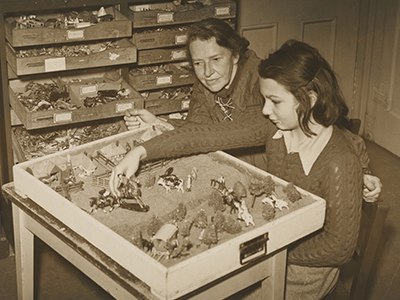 Historie terapeutických pískovišť