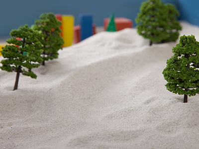 Jak probíhá práce s pískovištěm