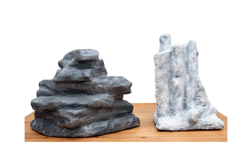 Výroba umělých skal a pozadí pro terária