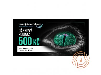 Dárkový poukaz 500 Kč