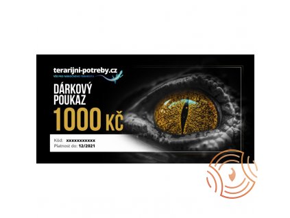 Dárkový poukaz 1000 Kč