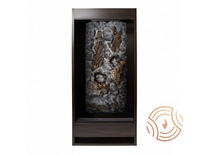 terarium z lamina 40x40x80 s 3d pozadim