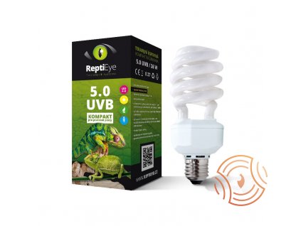 Žárovka ReptiEye UVB 5.0 26w