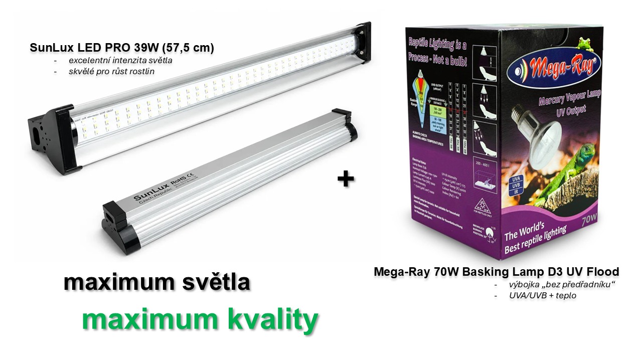 Set Sunlux a Mega-Ray