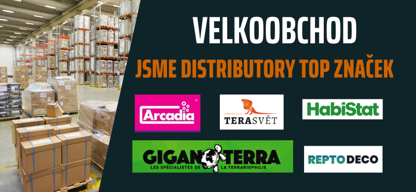 Velkoobchod s chovatelskými potřebami pro teraristy