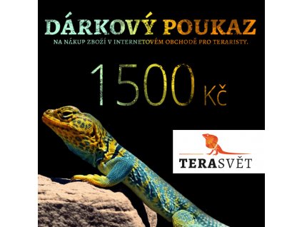 dárkový poukaz 1500 Kč