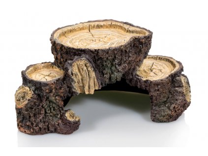 GiganTerra Plošina Pařezy M - dekorace do terária