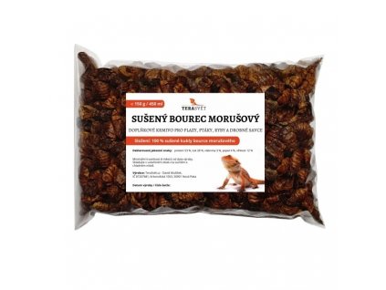 Terasvět Sušený bourec morušový 150 g (450 ml)