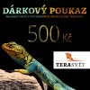dárkový poukaz 500 Kč TeraSvět.cz