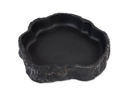 Repti Planet Miska na krmení černá 15,5x14x3,4cm (2)